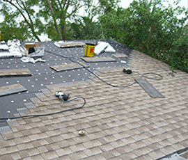 roofing leaks Asphalt re-roof. We also clean and seal.